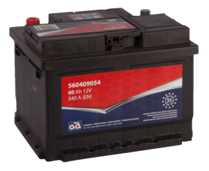 AD 12V/ 60Ah/ 540A -/+
