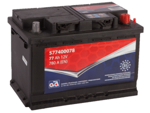 AD 12V/ 77Ah/ 780A -/+