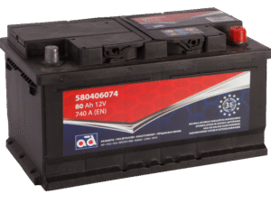 AD  12V/80Ah/740A -/+