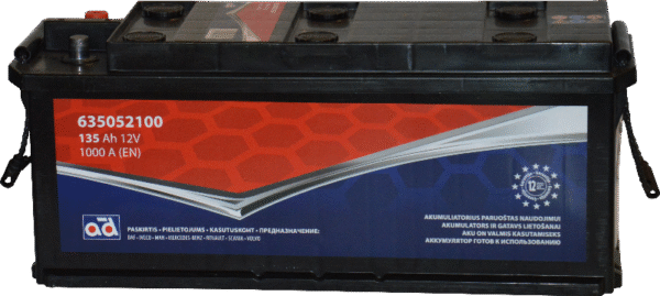 AD  12V/135Ah/1000 -/+