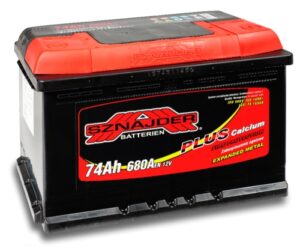 SZNAJDER 12V/74Ah/680A -/+