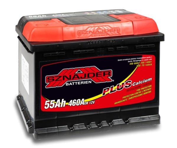 SZNAJDER 12V/ 55Ah/ 460A -/+